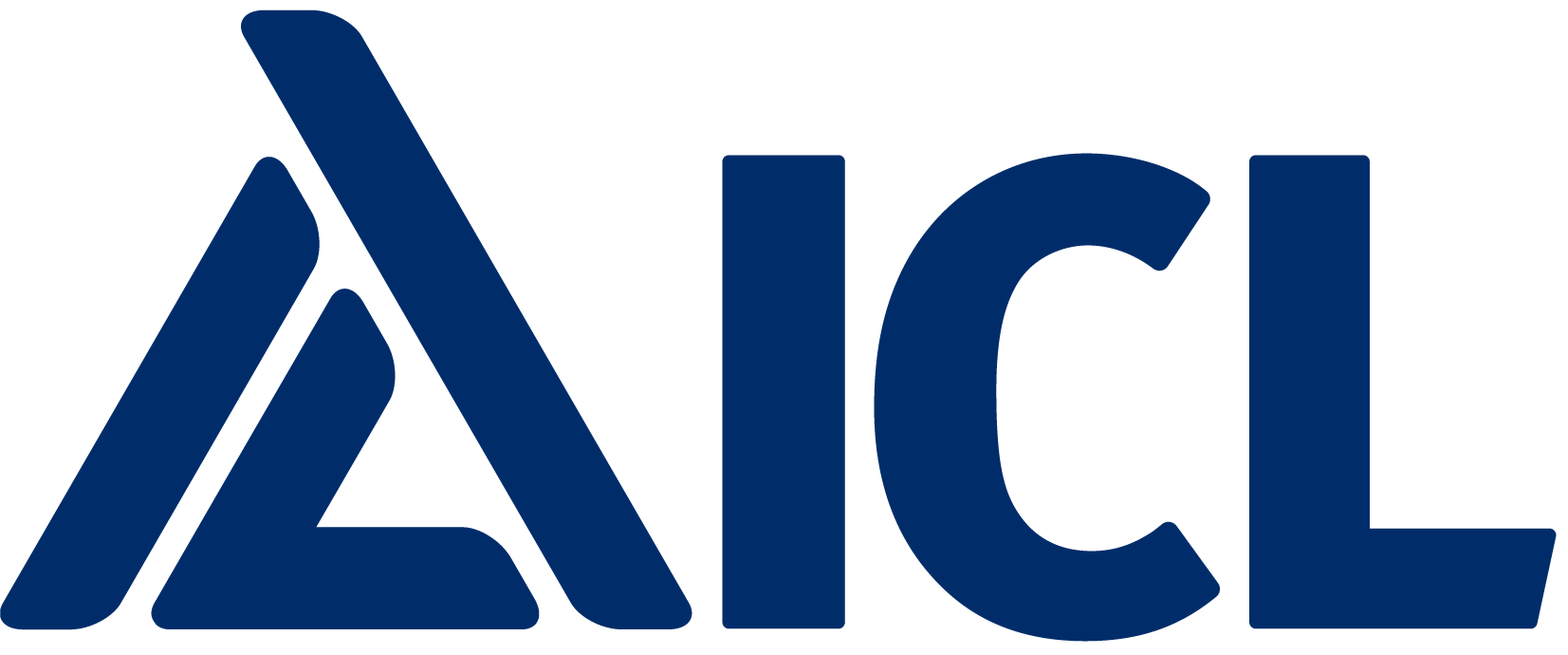 ICL. ICL Group. AICL logo. ICL Group logo.